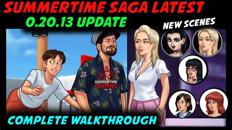 Summertime Saga New Update Walkthrough
