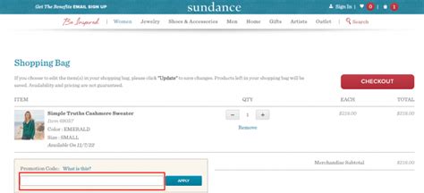 Sundance Catalog Free Shipping Code