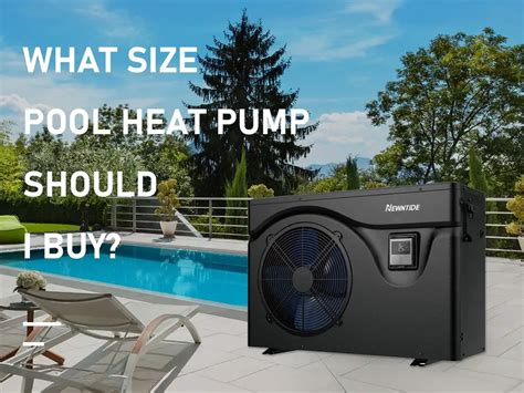 Swimming Pool Heat Pump Sizing Chart