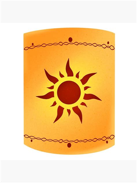 Tangled Lantern Printable