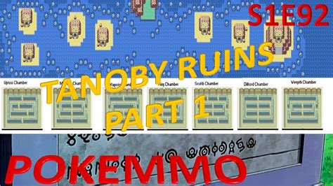 Tanoby Ruins Walkthrough