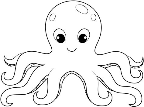 Template Of An Octopus