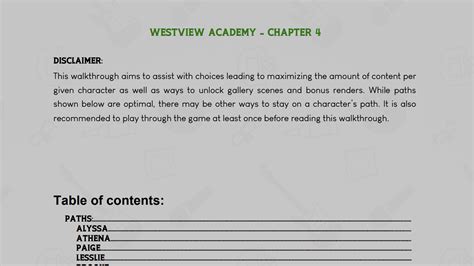 The Academy Game Walkthrough