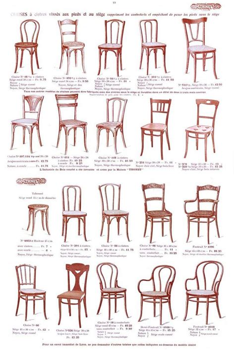 Thonet Chair Catalog