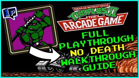 Tmnt 2 Walkthrough