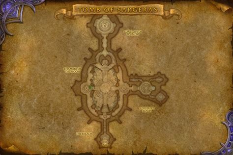 Tomb Of Sargeras Walkthrough Map