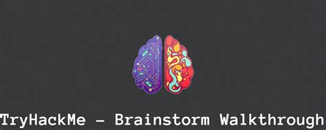 Tryhackme Brainstorm Walkthrough