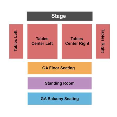 Turner Hall Ballroom Seating Chart