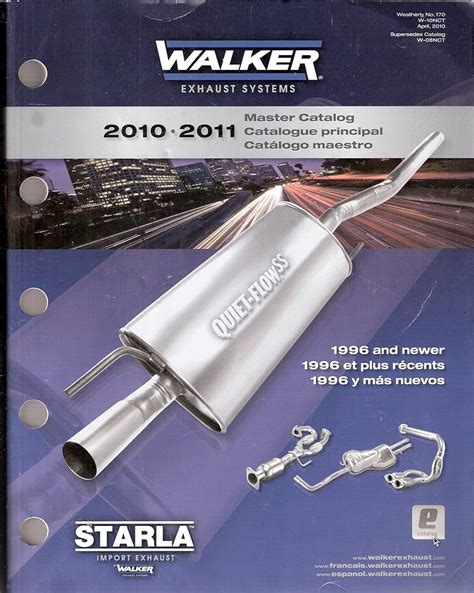 Walker Exhaust Systems Catalog