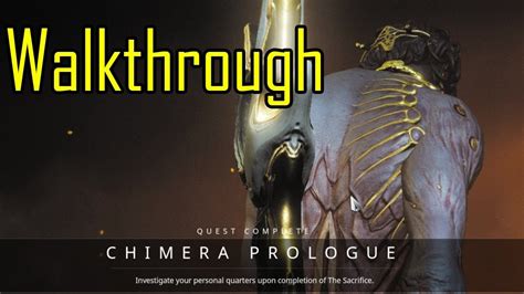 Warframe Chimera Prologue Walkthrough