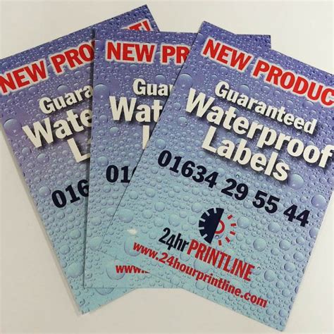 Waterproof Laser Printable Labels