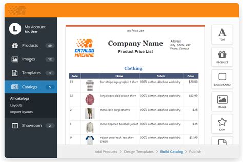 What Software To Create A Product Catalog