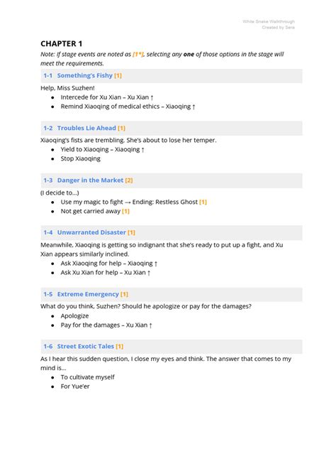 White Snake Walkthrough