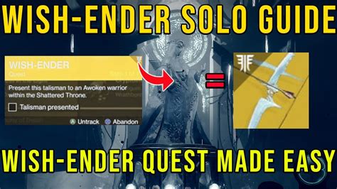 Wish Ender Quest Walkthrough
